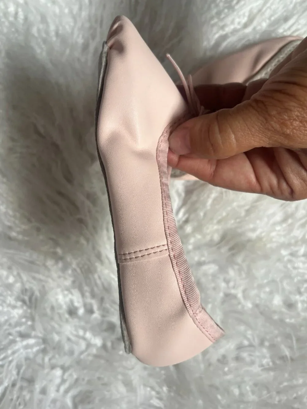 Danskin kids ballet shoes  size 12